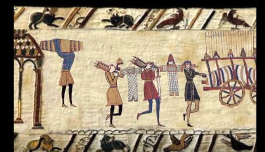 Tapiserie z Bayeux.