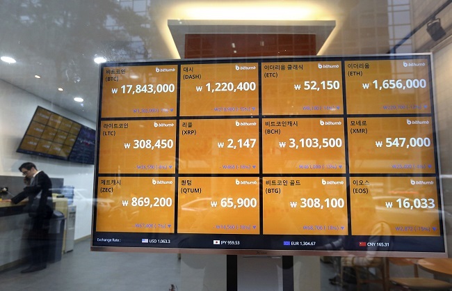 Cena digitální měny bitcoin na burze Bitstamp poprvé od 1. prosince klesla na deset tisíc dolarů.