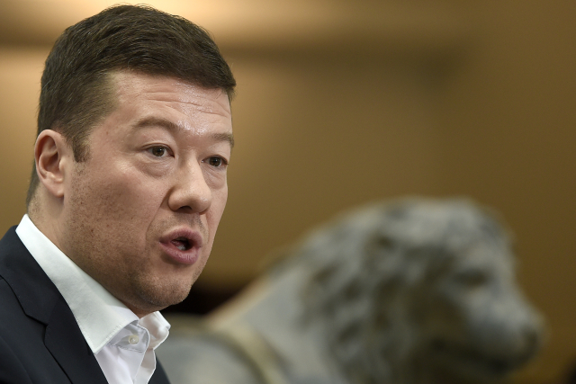Šéf SPD Tomio Okamura. Šéf SPD Tomio Okamura.