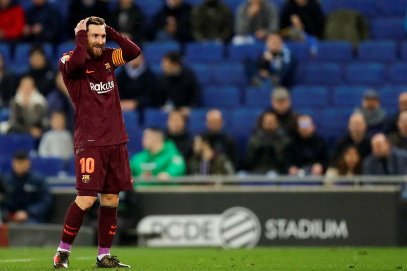 Lionel Messi neproměnil pokutový kop.