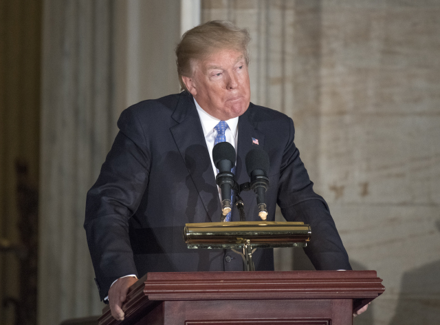 Americký prezident Donald Trump. Americký prezident Donald Trump.