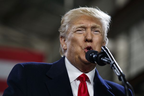 Americký prezident Donald Trump. Americký prezident Donald Trump.