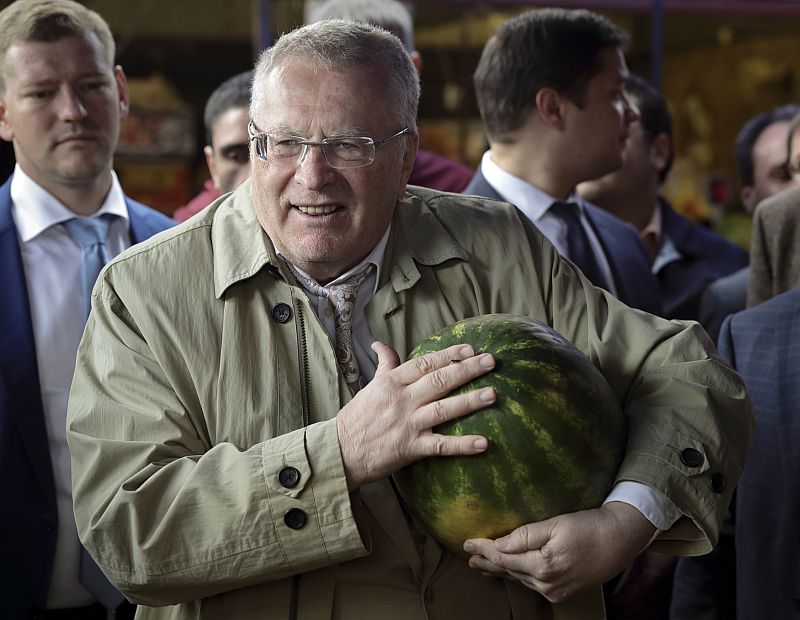 Ruský politik Vladimir Žirinovskij. Ruský politik Vladimir Žirinovskij.