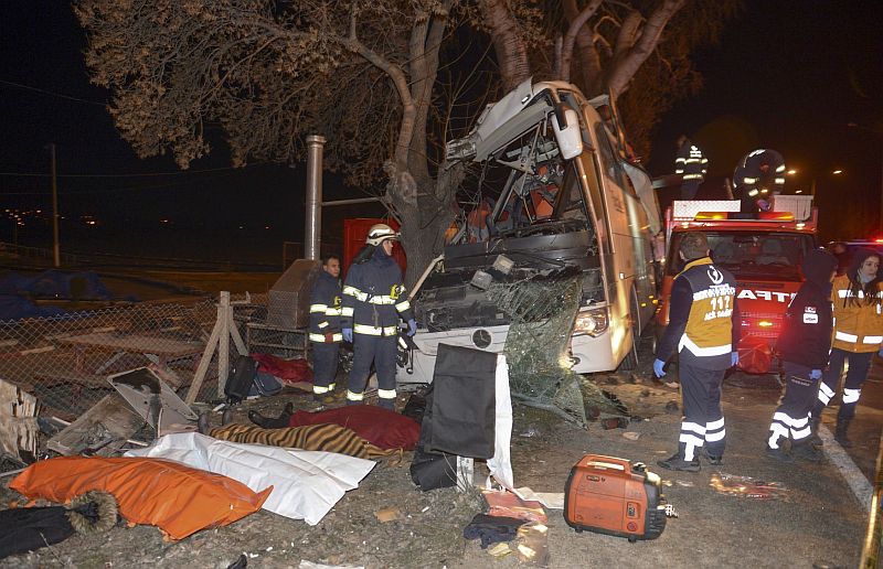 V autobusu, který havaroval v Turecku v provincii Eskişehir, cestovaly převážně rodiny s dětmi, které měly z Ankary namířeno do lyžařského střediska Uludag. V autobusu, který havaroval v Turecku v provincii Eskişehir, cestovaly převážně rodiny s dětmi, které měly z Ankary namířeno do lyžařského střediska Uludag.