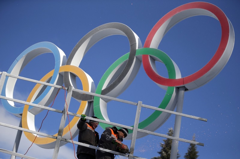 Olympijské kruhy (ilustrační foto).