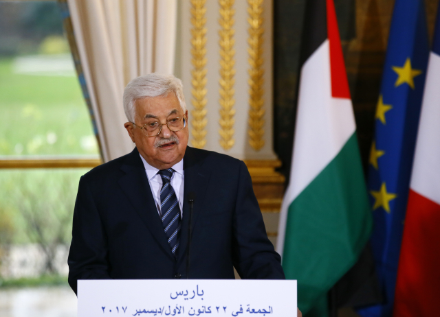 Palestinský prezident Mahmúd Abbás. Palestinský prezident Mahmúd Abbás.