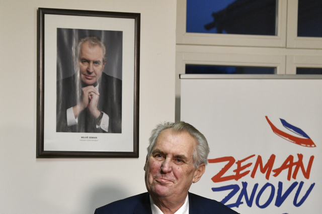 Prezident Miloš Zeman.