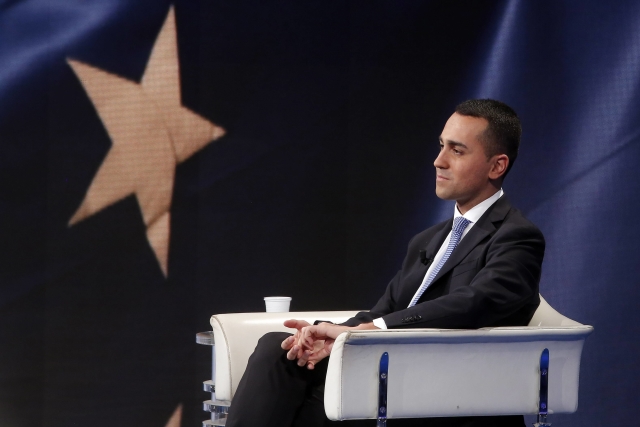 Nový šéf hnutí Luigi Di Maio.