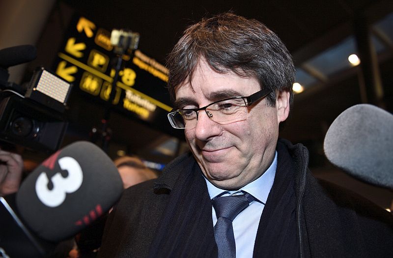 Katalánský expremiér Carles Puigdemont.
