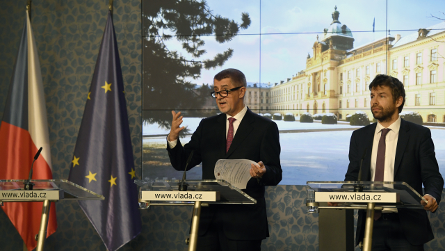 Andrej Babiš a Robert Pelikán. Andrej Babiš a Robert Pelikán.
