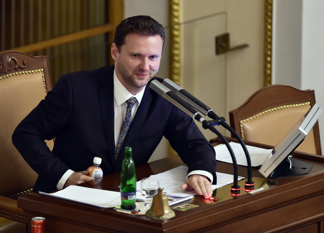 Předseda Radek Vondráček.