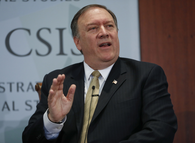 Šéf Ústřední zpravodajské služby (CIA) Mike Pompeo.