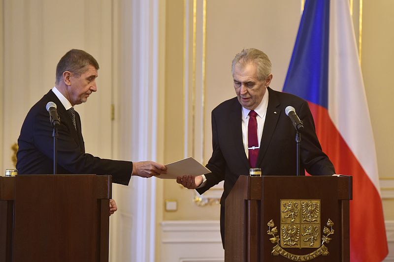 Andrej Babiš a Miloš Zeman. Andrej Babiš a Miloš Zeman.