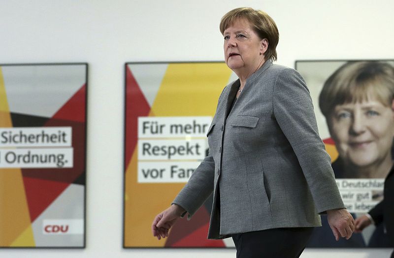 Německá kancléřka Angela Merkelová. Německá kancléřka Angela Merkelová.