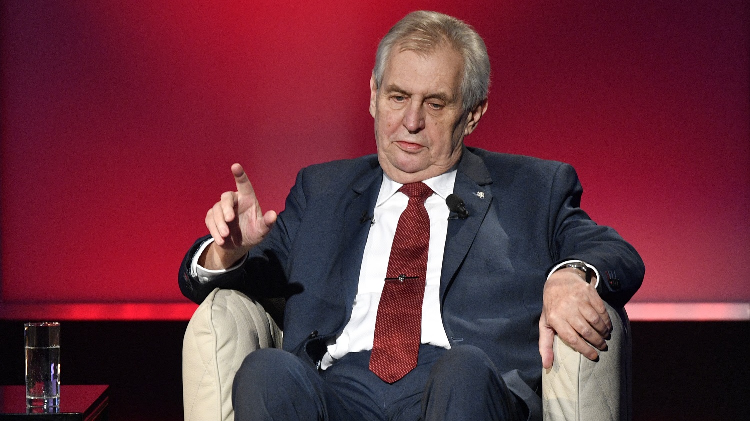 Prezident Miloš Zeman.