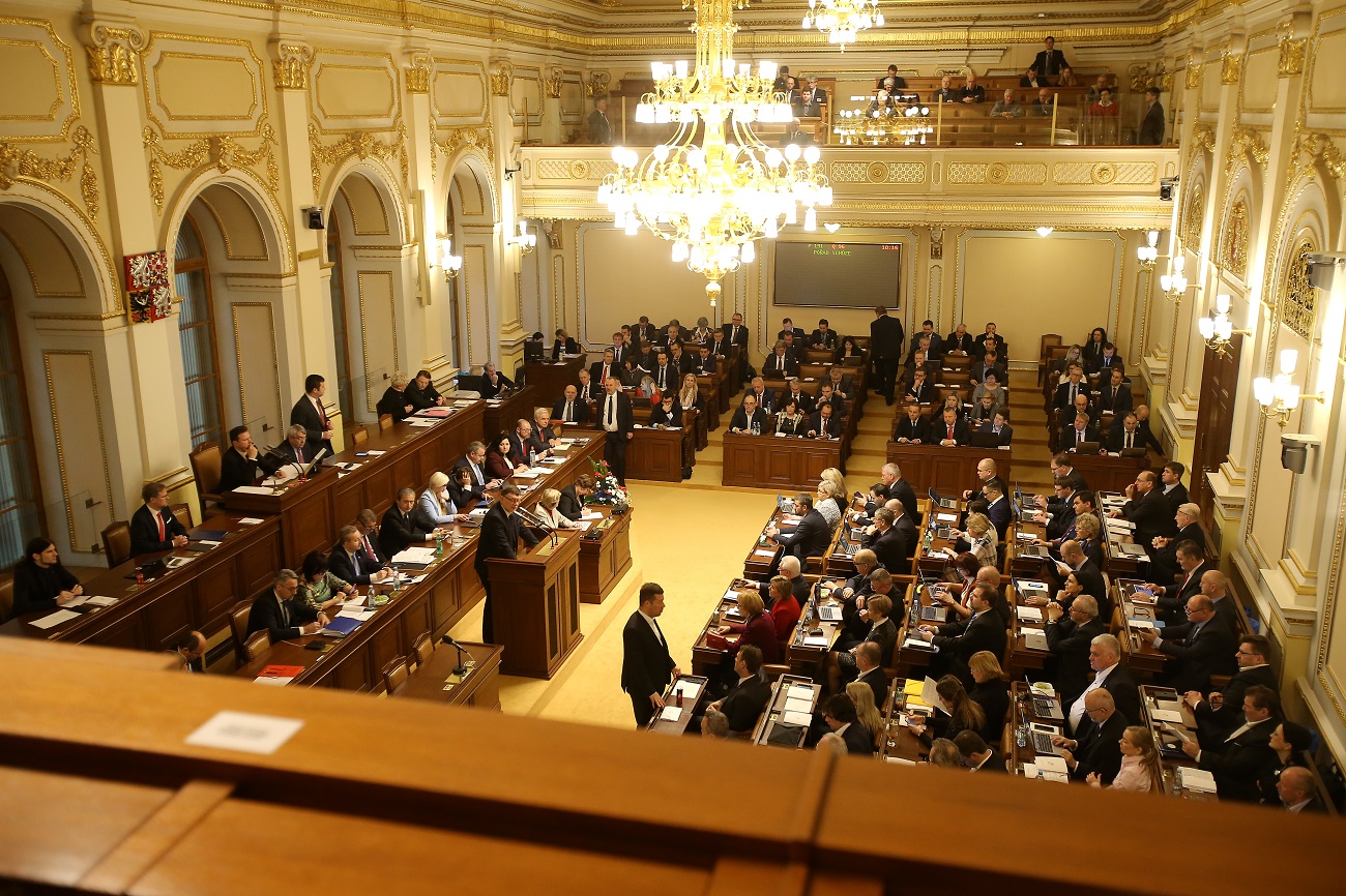 Poslanecká sněmovna.