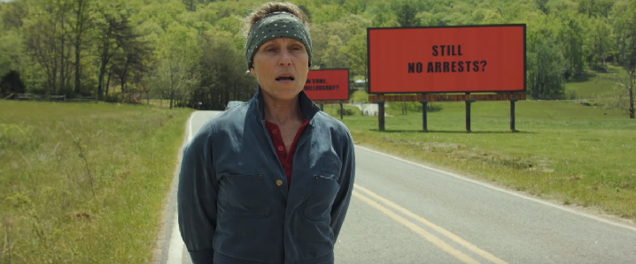 Film Tři billboardy kousek za Ebbingem. Film Tři billboardy kousek za Ebbingem.
