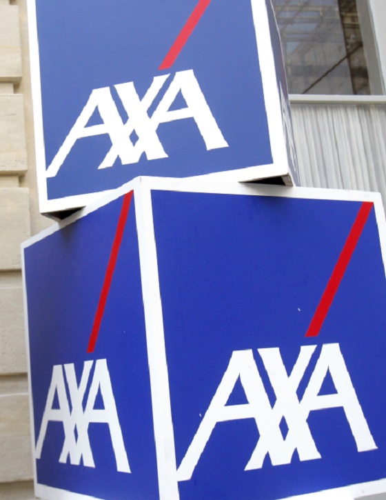 Pojišťovna AXA, logo.