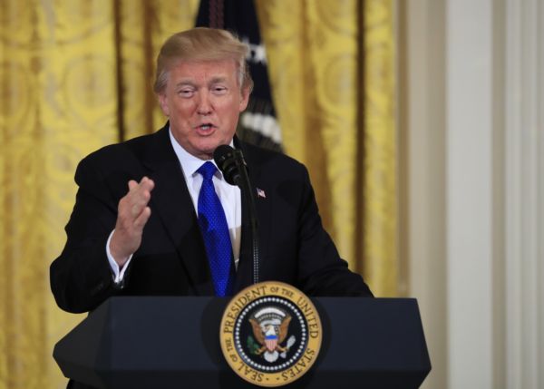 Americký prezident Donald Trump. Americký prezident Donald Trump.