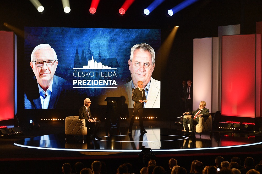 Duel prezidentských kandidátů.