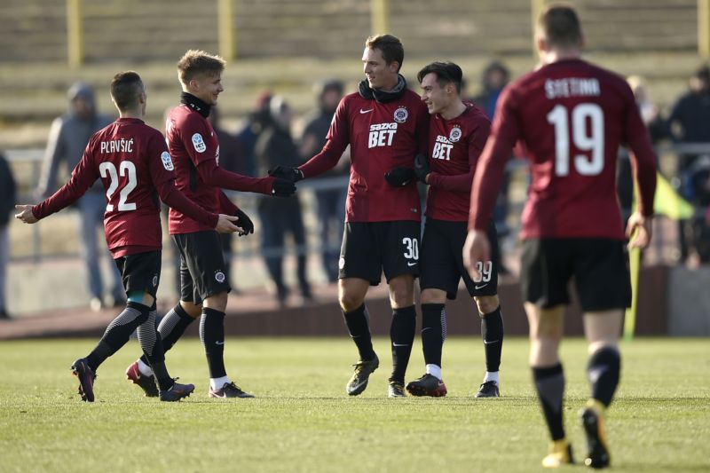 Fotbalisté Sparty porazili v přípravě Vltavín.
