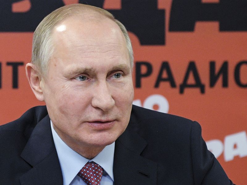 Ruský prezident Vladimir Putin.