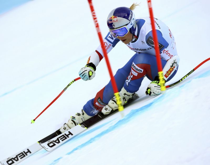 Lyžařka Lindsey Vonnová. 