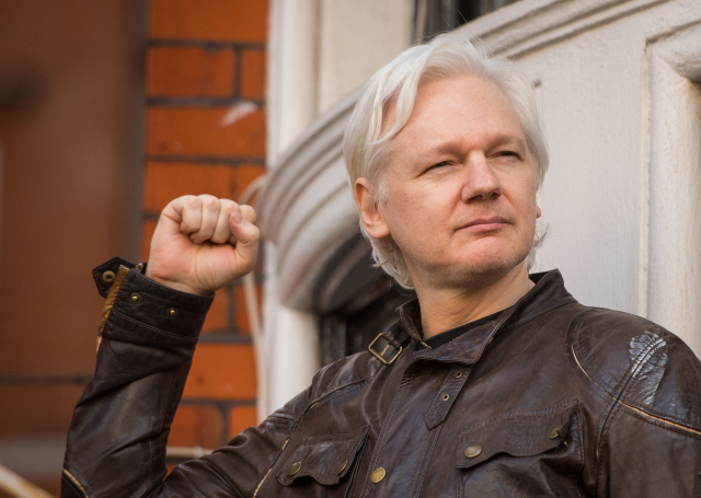 Zakladatel serveru WikiLeaks Julian Assange.