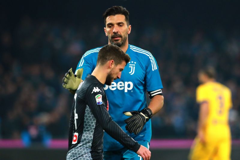 Fotbalový brankář Gianluigi Buffon.