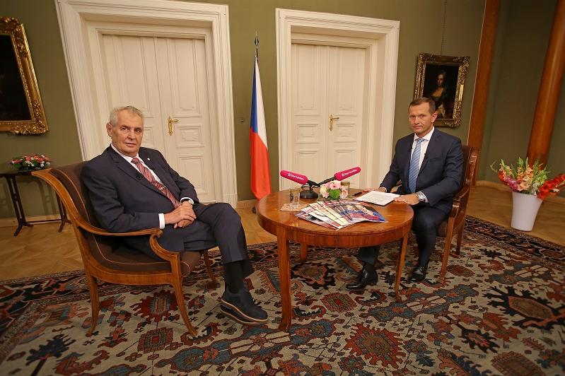 Miloš Zeman a Jaromír Soukup.