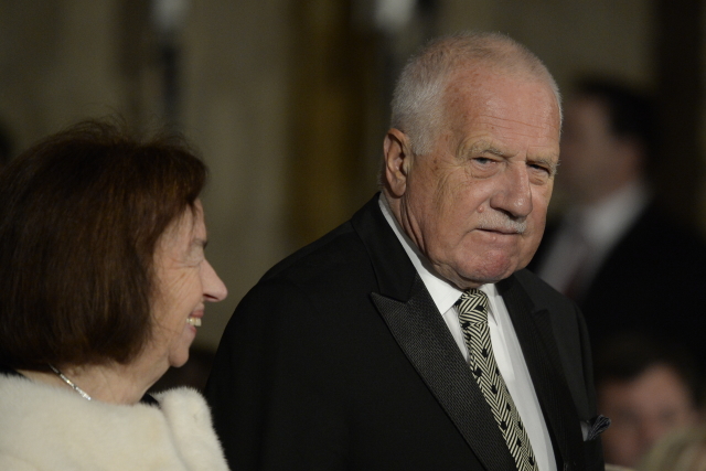 Bývalý prezident Václav Klaus.