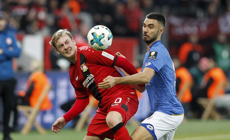 Leverkusen si ve 20. kole poradil s Mohučí a poskočil na druhé místo.