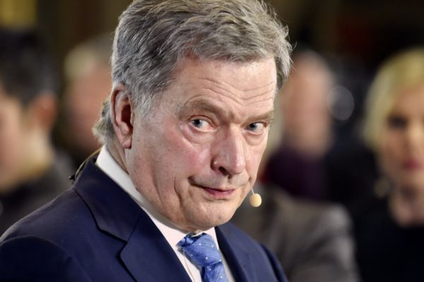 Finský prezident Sauli Niinistö.