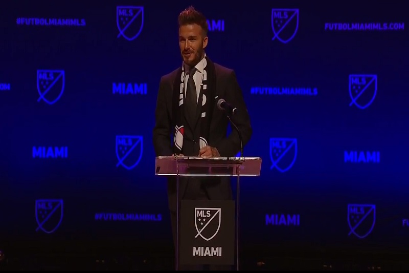 David Beckham dostal konečně licenci MLS pro Miami.