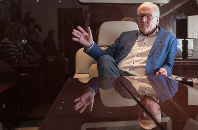 Německý prezident Frank-Walter Steinmeier.
