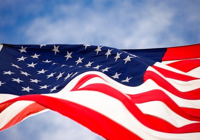 Vlajka USA.