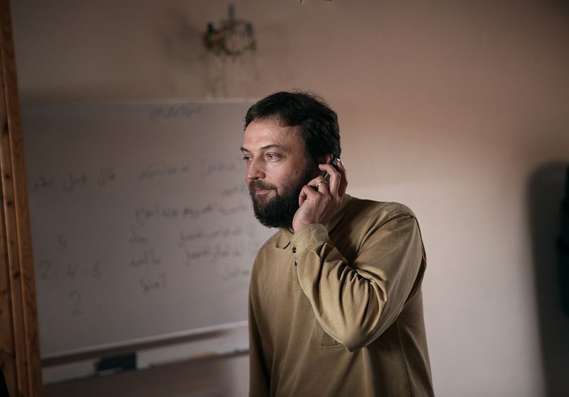 Bývalý předseda pražské muslimské obce Vladimír Sáňka.