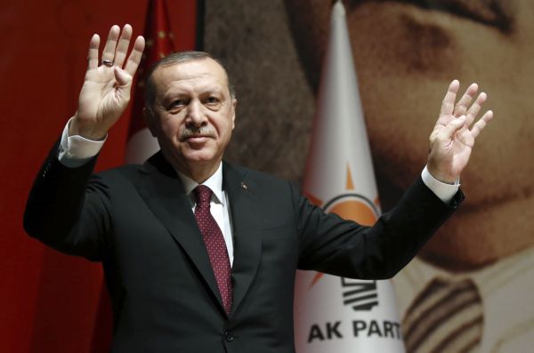 Turecký prezident Recep Tayyip Erdoğan.