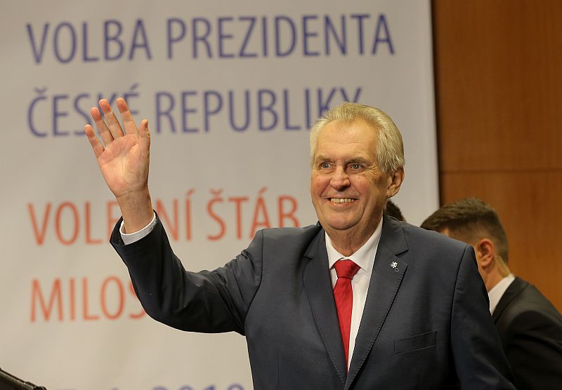 Prezident Miloš Zeman.