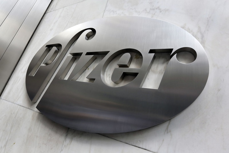 Americká farmaceutická firma Pfizer. Americká farmaceutická firma Pfizer.