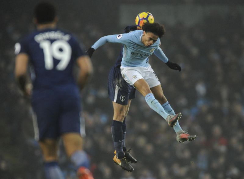 Fotbalista Leroy Sané. 