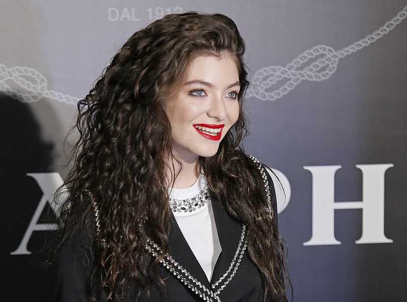 Zpěvačka Lorde. Zpěvačka Lorde.