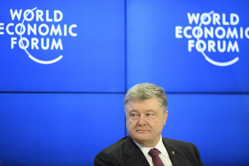 Ukrajinský prezident Petro Porošenko. Ukrajinský prezident Petro Porošenko.