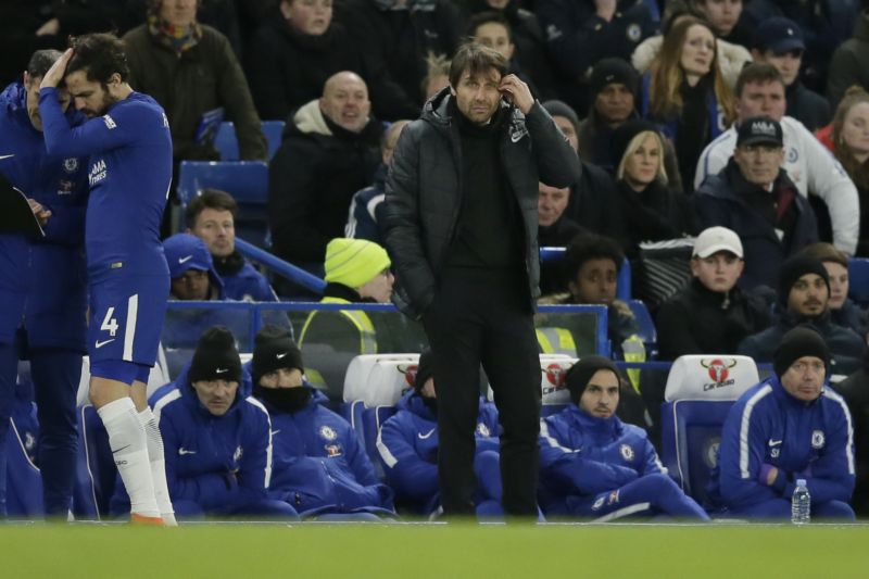 Trenér fotbalové Chelsea Antonio Conte. Trenér fotbalové Chelsea Antonio Conte.
