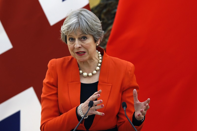 Premiérka Theresa Mayová.