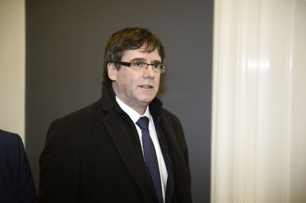 Katalánský expremiér Carles Puigdemont.