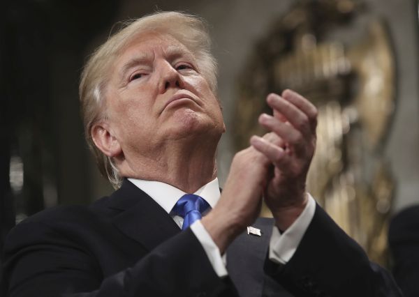Americký prezident Donald Trump. Americký prezident Donald Trump.