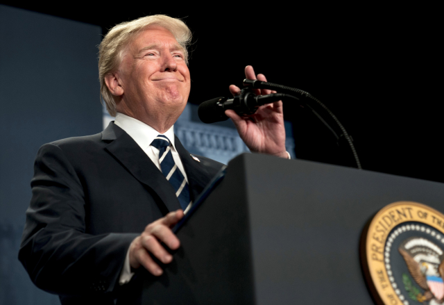 Americký prezident Donald Trump. Americký prezident Donald Trump.