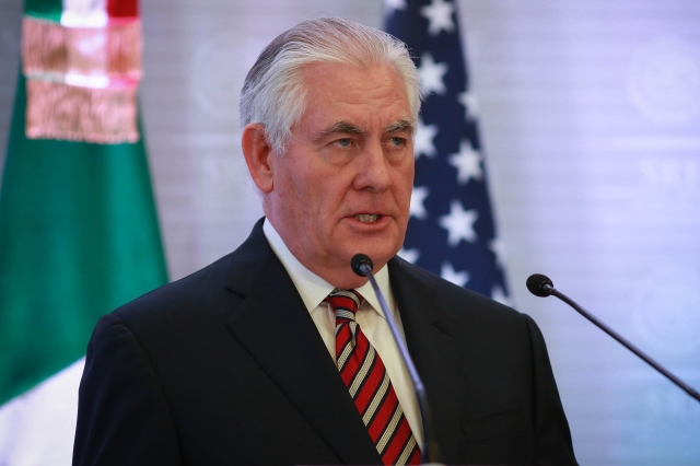 Americký ministr zahraničí Rex Tillerson.