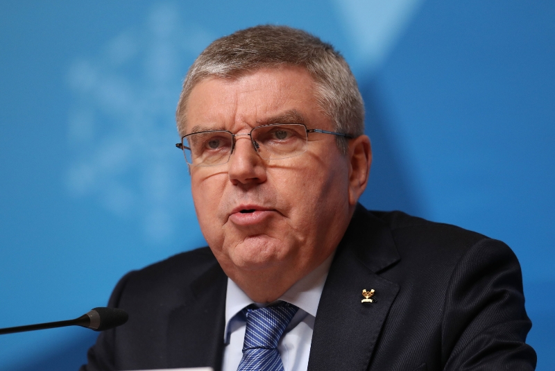 Předseda MOV Thomas Bach. 
